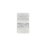 Papirnata vrećica sa ZIP LOCK zatvaračem i prozorom – bijela