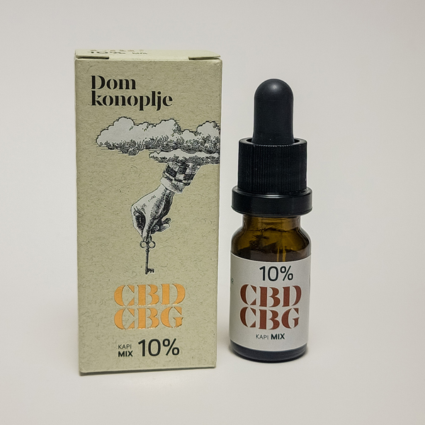 CBD - CBG MIX kapi 10%