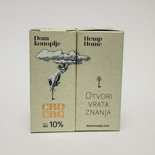 CBD - CBG MIX kapi 10%