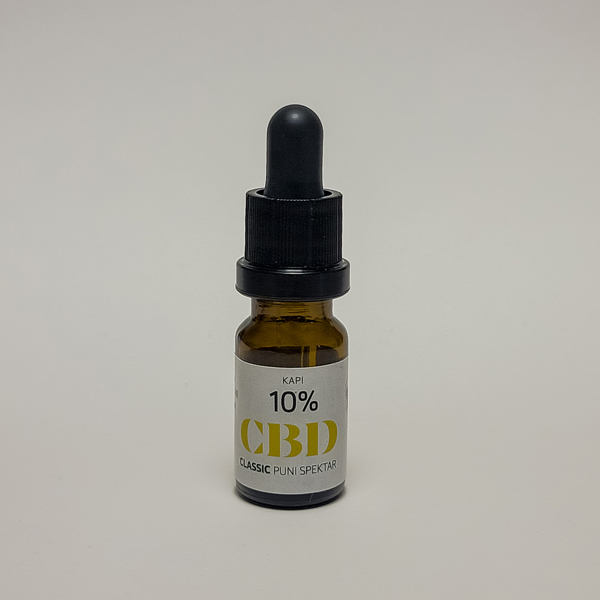 CBD kapi - puni spektar 10%