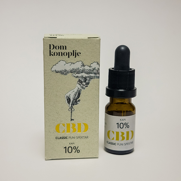 CBD kapi - puni spektar 10%