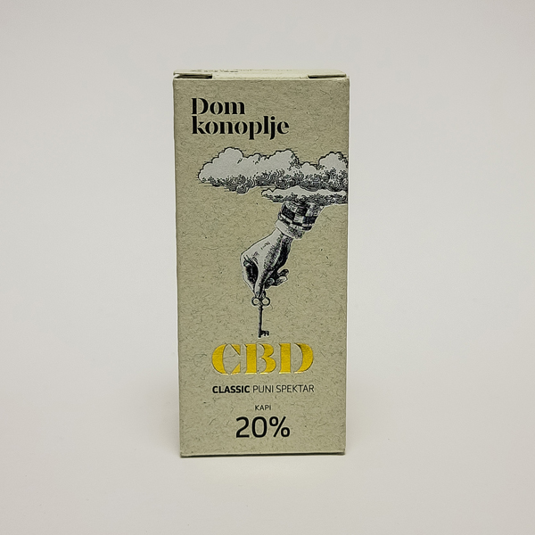 CBD kapi - puni spektar 20% 1 CBD kapi - puni spektar 20%