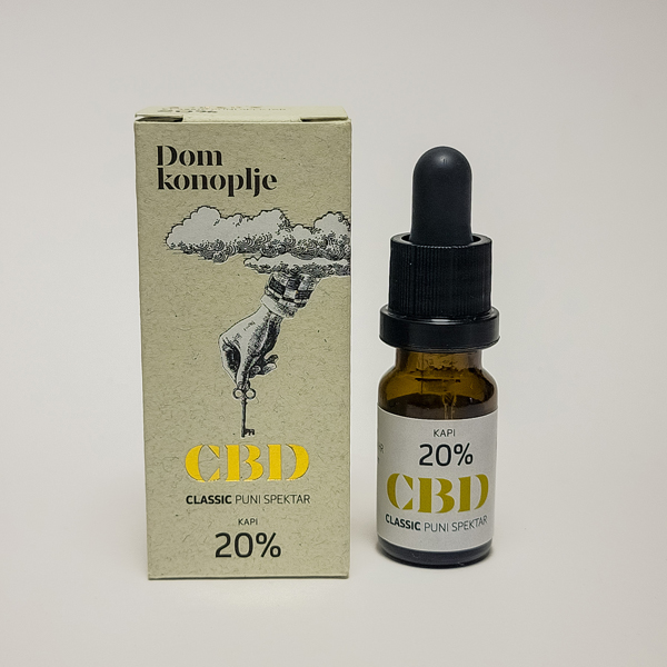 CBD kapi - puni spektar 20% 3 CBD kapi - puni spektar 20%
