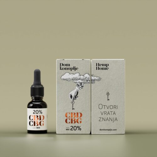 Fotka CBDCBG 20% CBD/CBG Kapi 20% (Synergy & Balance)